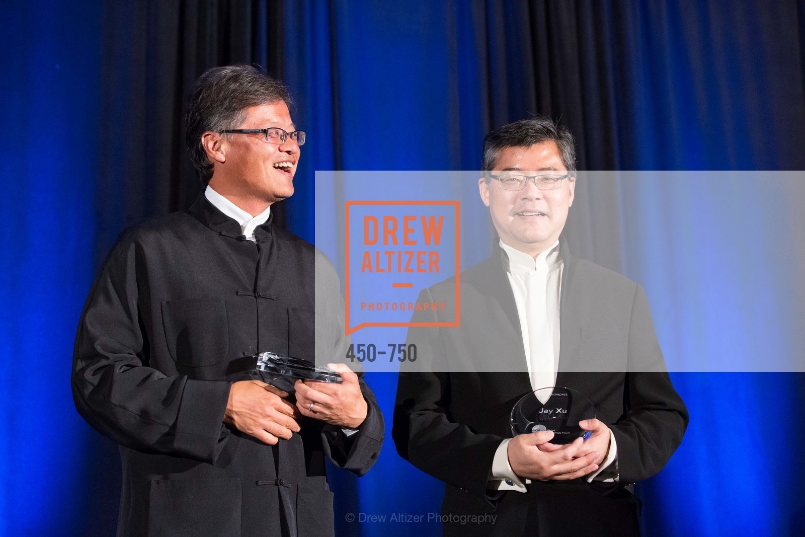 Jerry Yang, Jay Xu, WORLD AFFAIRS COUNCIL Awards Dinner, US, May 27th, 2015, Photo #450-750 Jerry Yang, Jay Xu, Photo #450-750