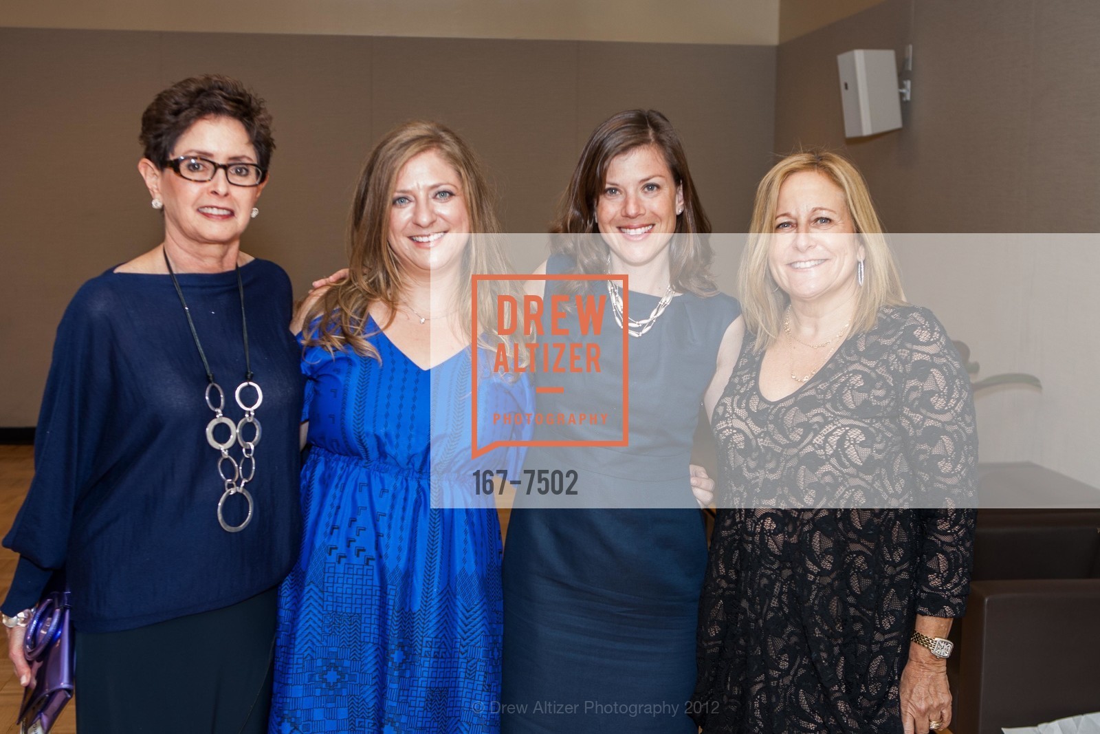 Jerilyn Gelt, Julie Bernstein, Abby Michelson Porth, Eve Bernstein, JCRC's An Evening of Words With Friends Celebration Honoring Rabbi Doug Kahn's 30th Anniversary, US, October 14th, 2012, Photo #167-7502 Jerilyn Gelt, Julie Bernstein, Abby Michelson Porth, Eve Bernstein, Photo #167-7502