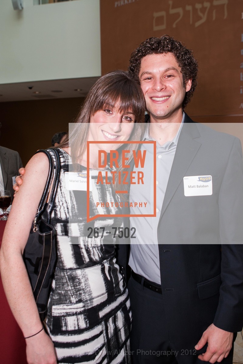 Mariel Sylvis, Matt Balaban, JCRC's An Evening of Words With Friends Celebration Honoring Rabbi Doug Kahn's 30th Anniversary, US, October 14th, 2012, Photo #267-7502 Mariel Sylvis, Matt Balaban, Photo #267-7502