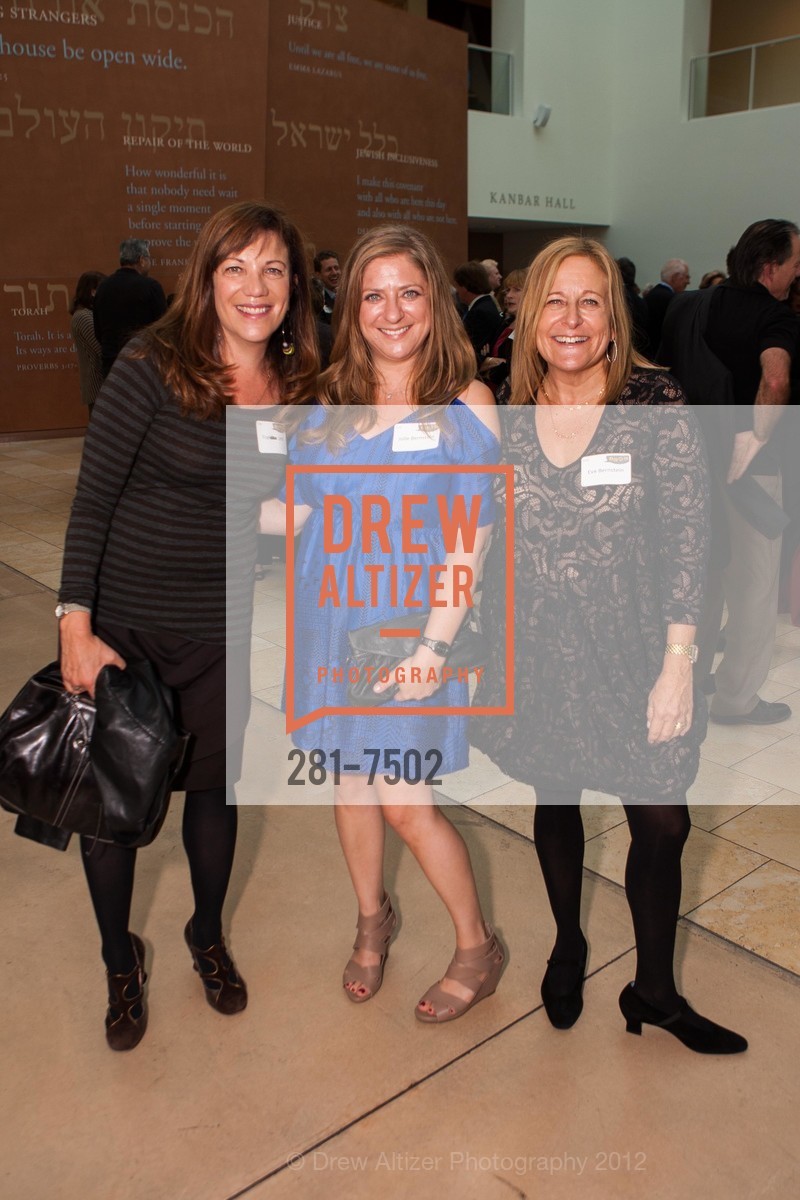 Fran Lent, Julie Bernstein, Eve Bernstein, JCRC's An Evening of Words With Friends Celebration Honoring Rabbi Doug Kahn's 30th Anniversary, US, October 14th, 2012, Photo #281-7502 Fran Lent, Julie Bernstein, Eve Bernstein, Photo #281-7502