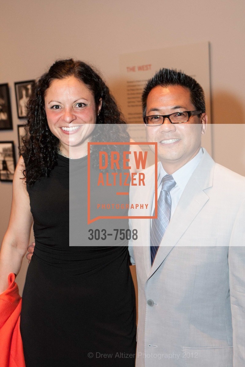 Monica Maduro, Stuart Hata, Rudolf Nureyev: A Life in Dance Opening Gala Reception at the DE YOUNG MUSEUM, de Young Museum. 50 Hagiwara Tea Garden Drive, October 3rd, 2012, Photo #303-7508 Monica Maduro, Stuart Hata, Photo #303-7508