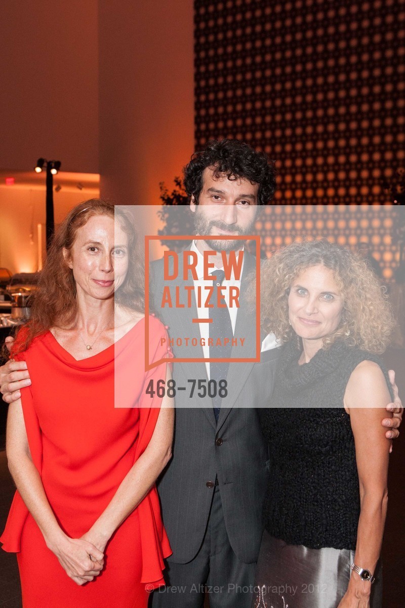 Delphine Pinasa, Giuliano Spinelli, Jill D'Alessandro, Rudolf Nureyev: A Life in Dance Opening Gala Reception at the DE YOUNG MUSEUM, de Young Museum. 50 Hagiwara Tea Garden Drive, October 3rd, 2012, Photo #468-7508 Delphine Pinasa, Giuliano Spinelli, Jill D'Alessandro, Photo #468-7508