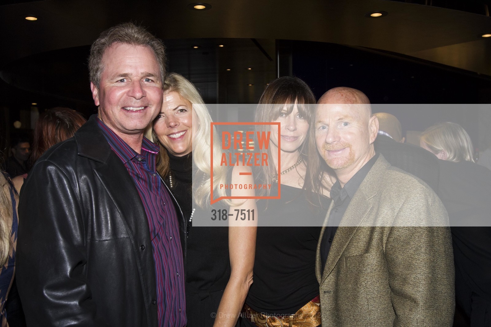 Brian Roland, Joan Roland, Chris Dorrance, Mike Dorrance, HAKKASAN SAN FRANCISCO Grand Opening Party, US, November 29th, 2012, Photo #318-7511 Brian Roland, Joan Roland, Chris Dorrance, Mike Dorrance, Photo #318-7511