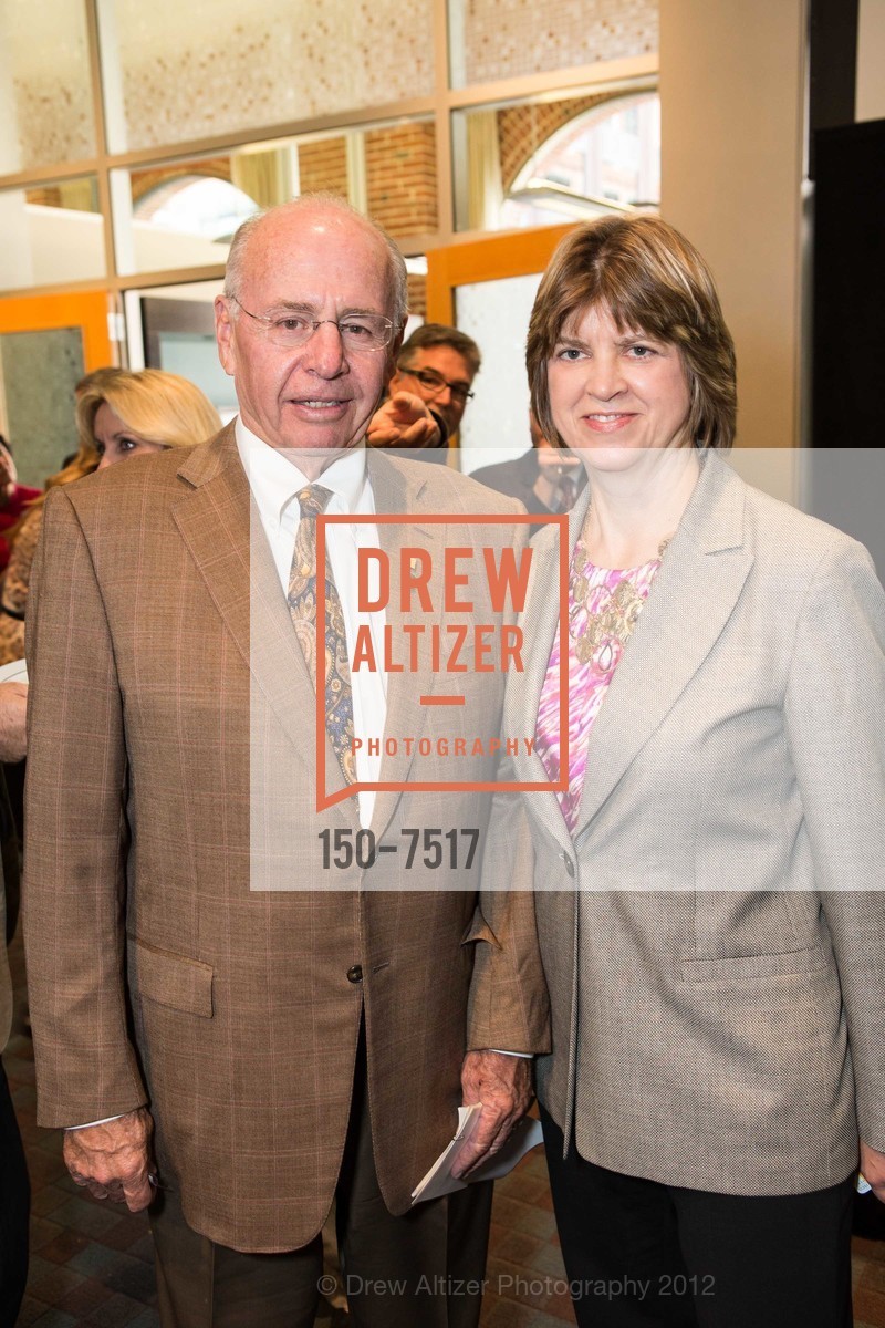 Tom Malloy, Gerti Arnold, Opening of USF'S Downtown Campus, University of San Francisco Downtown Campus. 101 Howard Street, September 14th, 2012, Photo #150-7517 Tom Malloy, Gerti Arnold, Photo #150-7517