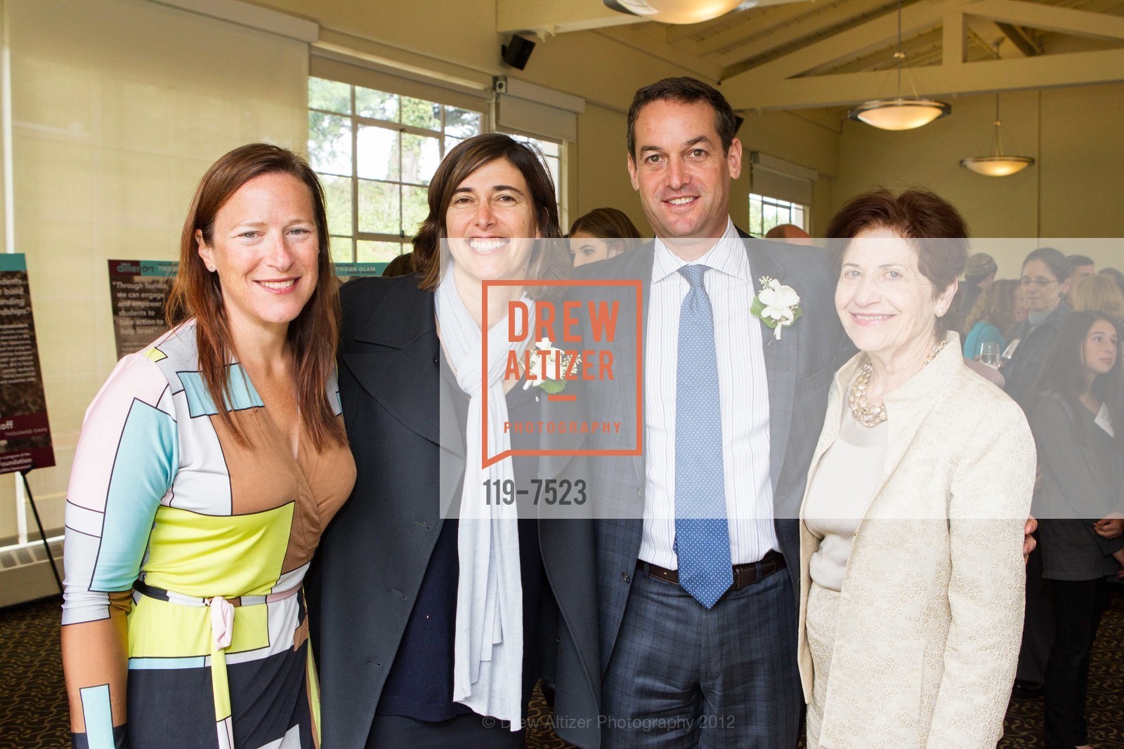 Ruth Bender, Jackie Safier, Dan Safier, Phyllis Cook, DILLER Teen Tikkun Olam Awards Luncheon, US, August 20th, 2012, Photo #119-7523 Ruth Bender, Jackie Safier, Dan Safier, Phyllis Cook, Photo #119-7523