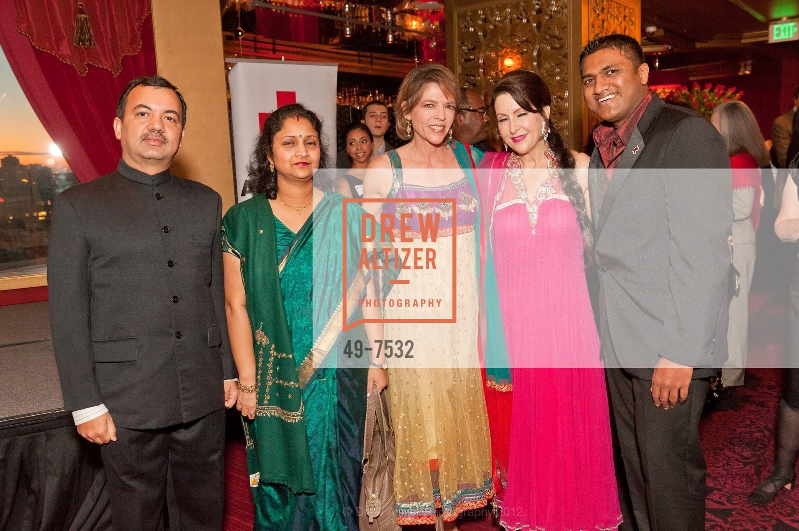 Tuhin Kumar, Deepa Pakianathan, Beth Schnitzer, Susan Atherton, Raghu Shivaram, RED CROSS Launch Party, US, February 8th, 2012, Photo #49-7532 Tuhin Kumar, Deepa Pakianathan, Beth Schnitzer, Susan Atherton, Raghu Shivaram, Photo #49-7532