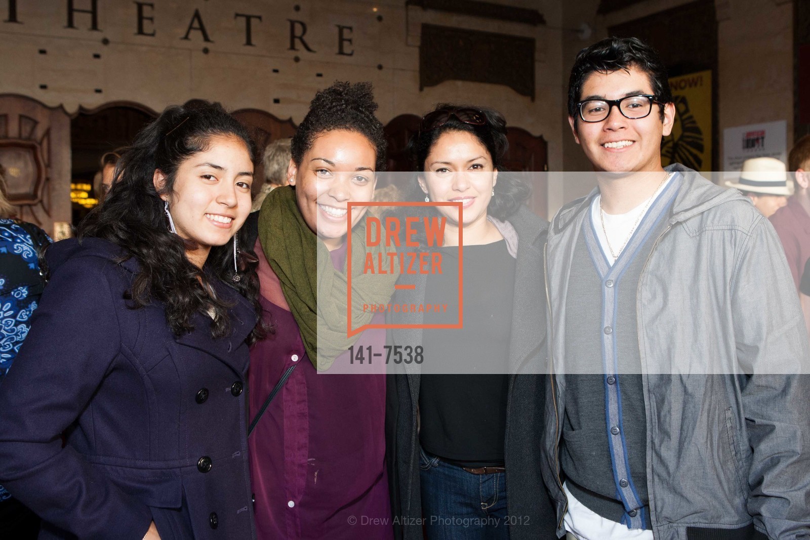 Natalia Ovando, Jameelah Taylor, Christian Ovando, GREEN DAY'S American Idiot Opening Night at SHN, Orpheum Theatre. 1192 Market St, San Francisco, CA 94102, June 13th, 2012, Photo #141-7538 Natalia Ovando, Jameelah Taylor, Christian Ovando, Photo #141-7538
