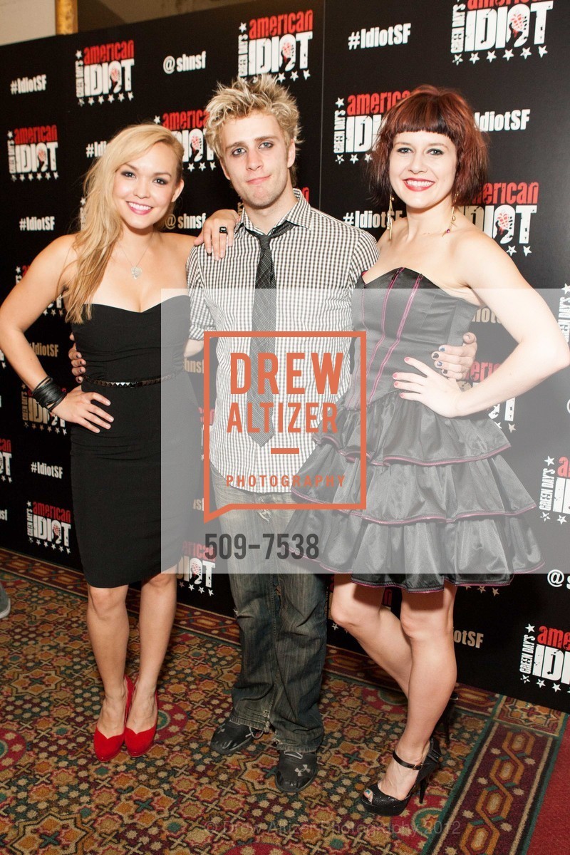 Gabriel Antonacci, Jennifer Bowles, GREEN DAY'S American Idiot Opening Night at SHN, Orpheum Theatre. 1192 Market St, San Francisco, CA 94102, June 13th, 2012, Photo #509-7538 Gabriel Antonacci, Jennifer Bowles, Photo #509-7538