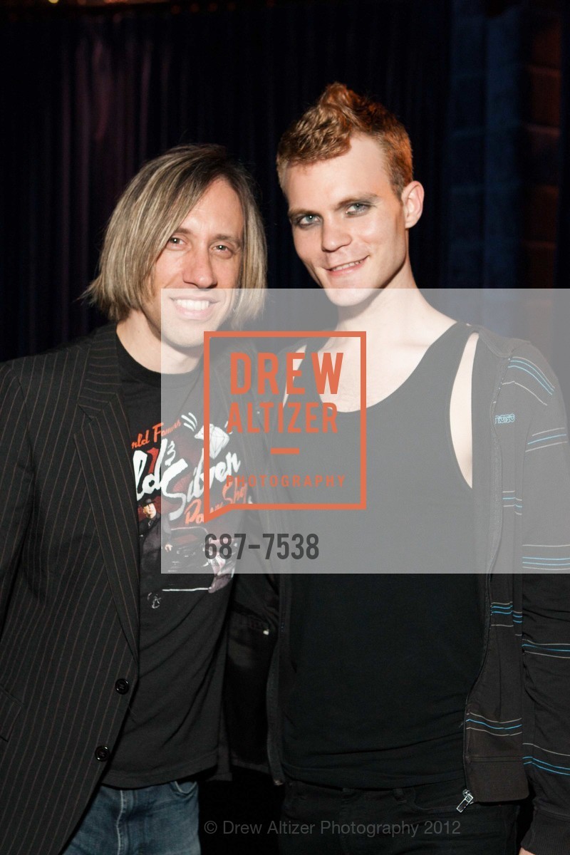 Dan Grennes, Jonathan Cottrell, GREEN DAY'S American Idiot Opening Night at SHN, Orpheum Theatre. 1192 Market St, San Francisco, CA 94102, June 13th, 2012, Photo #687-7538 Dan Grennes, Jonathan Cottrell, Photo #687-7538