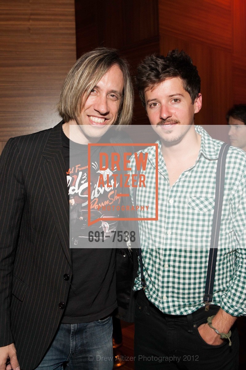 Dan Grennes, Julian Peterson, GREEN DAY'S American Idiot Opening Night at SHN, Orpheum Theatre. 1192 Market St, San Francisco, CA 94102, June 13th, 2012, Photo #691-7538 Dan Grennes, Julian Peterson, Photo #691-7538