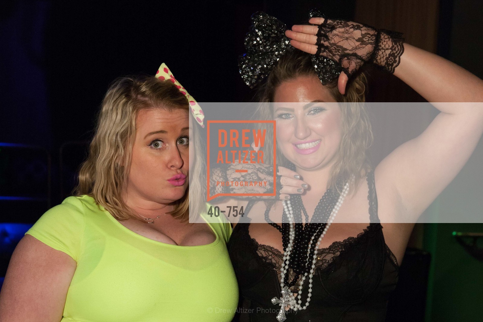 Eryn Golden, Annie Benisch, SPINSTERS OF SAN FRANCISCO Party Like It's 1985 Charity Party, US, Fort One Bar & Lounge. 2801 Leavenworth St, May 30th, 2015, Photo #40-754 Eryn Golden, Annie Benisch, Photo #40-754