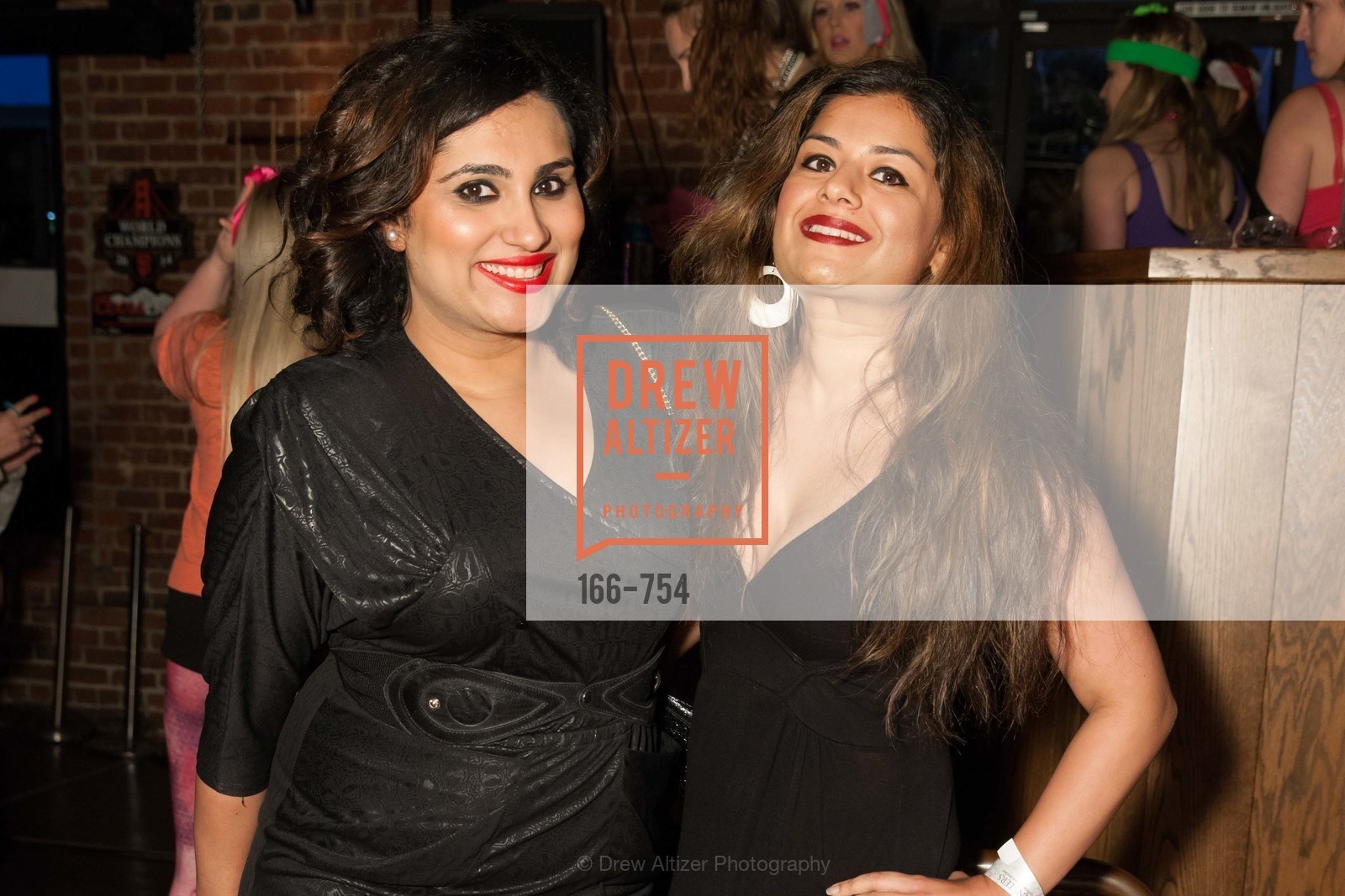 Teesta Kaur, Priya Saiprasad, SPINSTERS OF SAN FRANCISCO Party Like It's 1985 Charity Party, US, Fort One Bar & Lounge. 2801 Leavenworth St, May 30th, 2015, Photo #166-754 Teesta Kaur, Priya Saiprasad, Photo #166-754