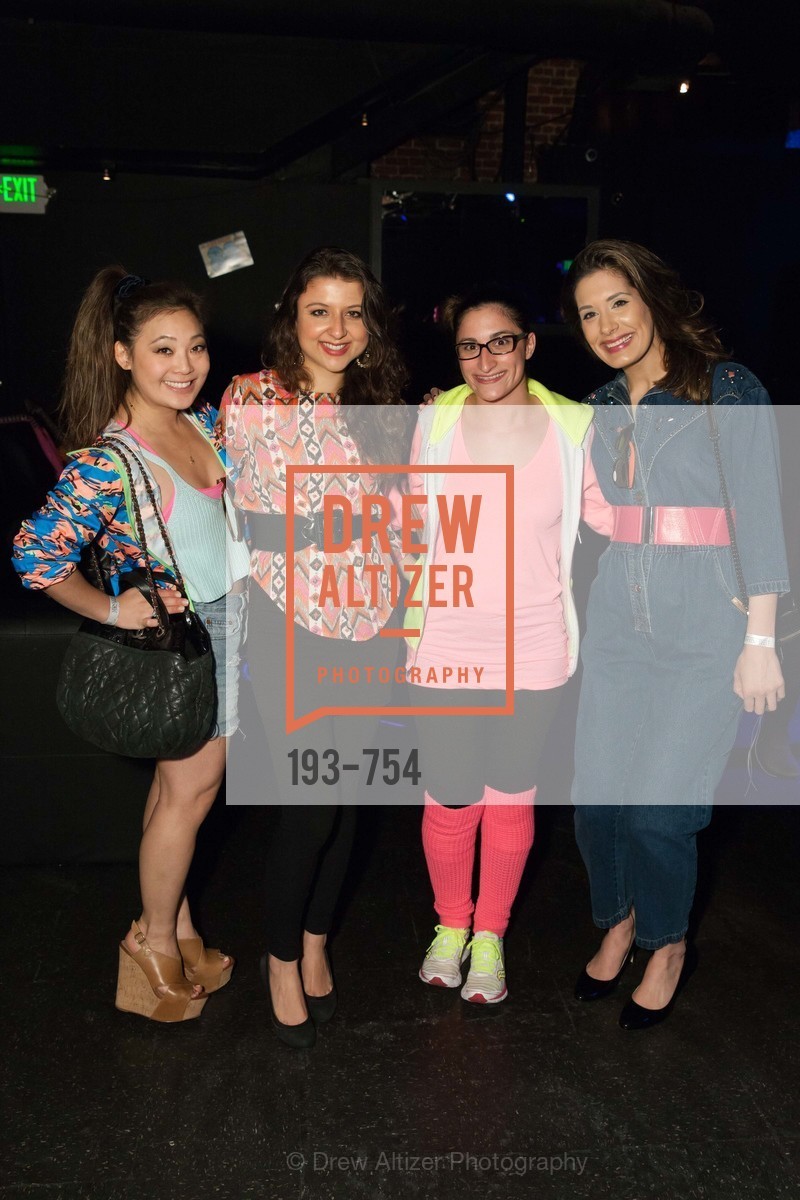 Kelsey Lee, Marissa Corona, Anne Warda, Zarina Kahn, SPINSTERS OF SAN FRANCISCO Party Like It's 1985 Charity Party, US, Fort One Bar & Lounge. 2801 Leavenworth St, May 30th, 2015,Drew Altizer, Drew Altizer Photography, full-service agency, private events, San Francisco photographer, photographer california