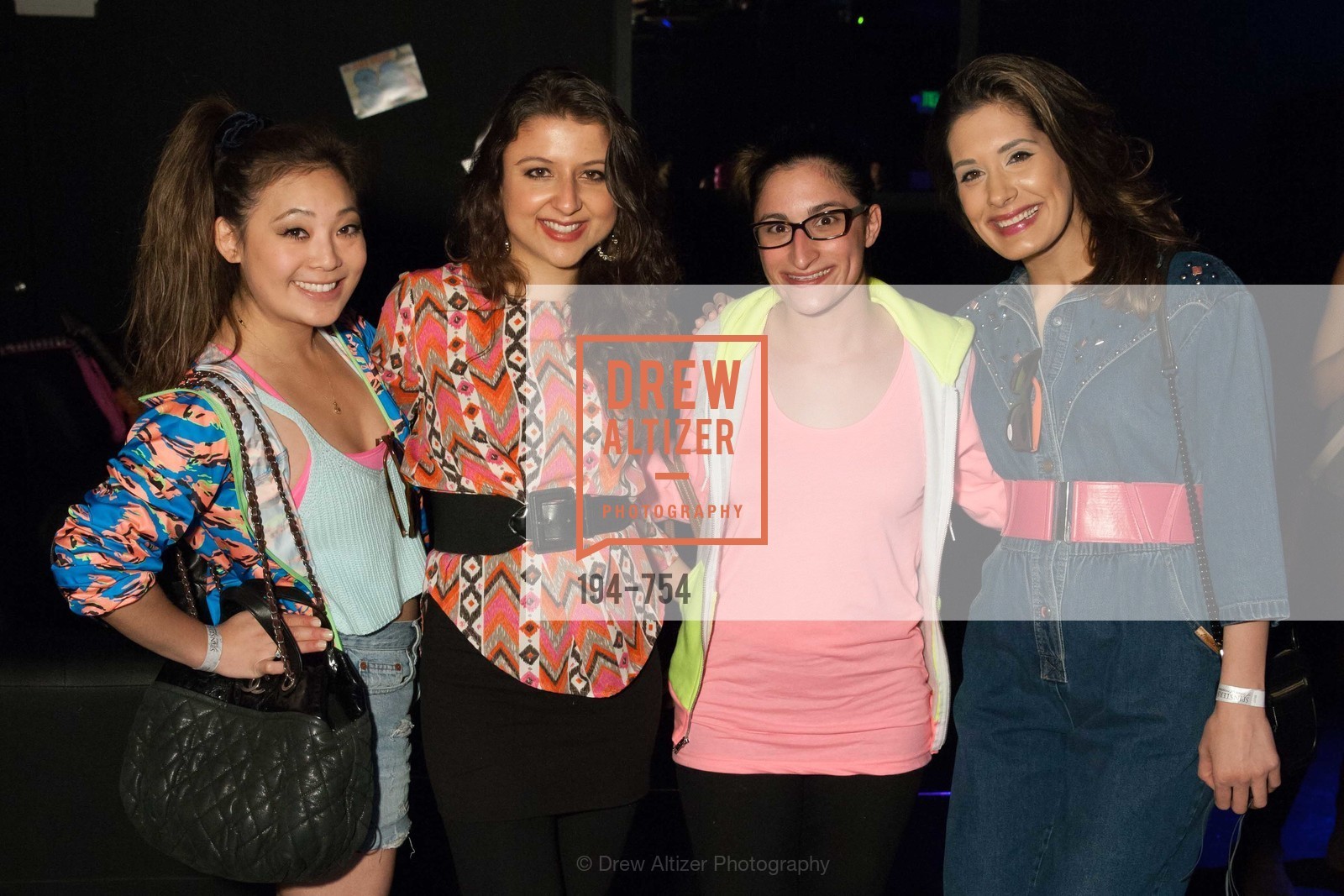 Kelsey Lee, Marissa Corona, Anne Warda, Zarina Kahn, SPINSTERS OF SAN FRANCISCO Party Like It's 1985 Charity Party, US, Fort One Bar & Lounge. 2801 Leavenworth St, May 30th, 2015, Photo #194-754 Kelsey Lee, Marissa Corona, Anne Warda, Zarina Kahn, Photo #194-754
