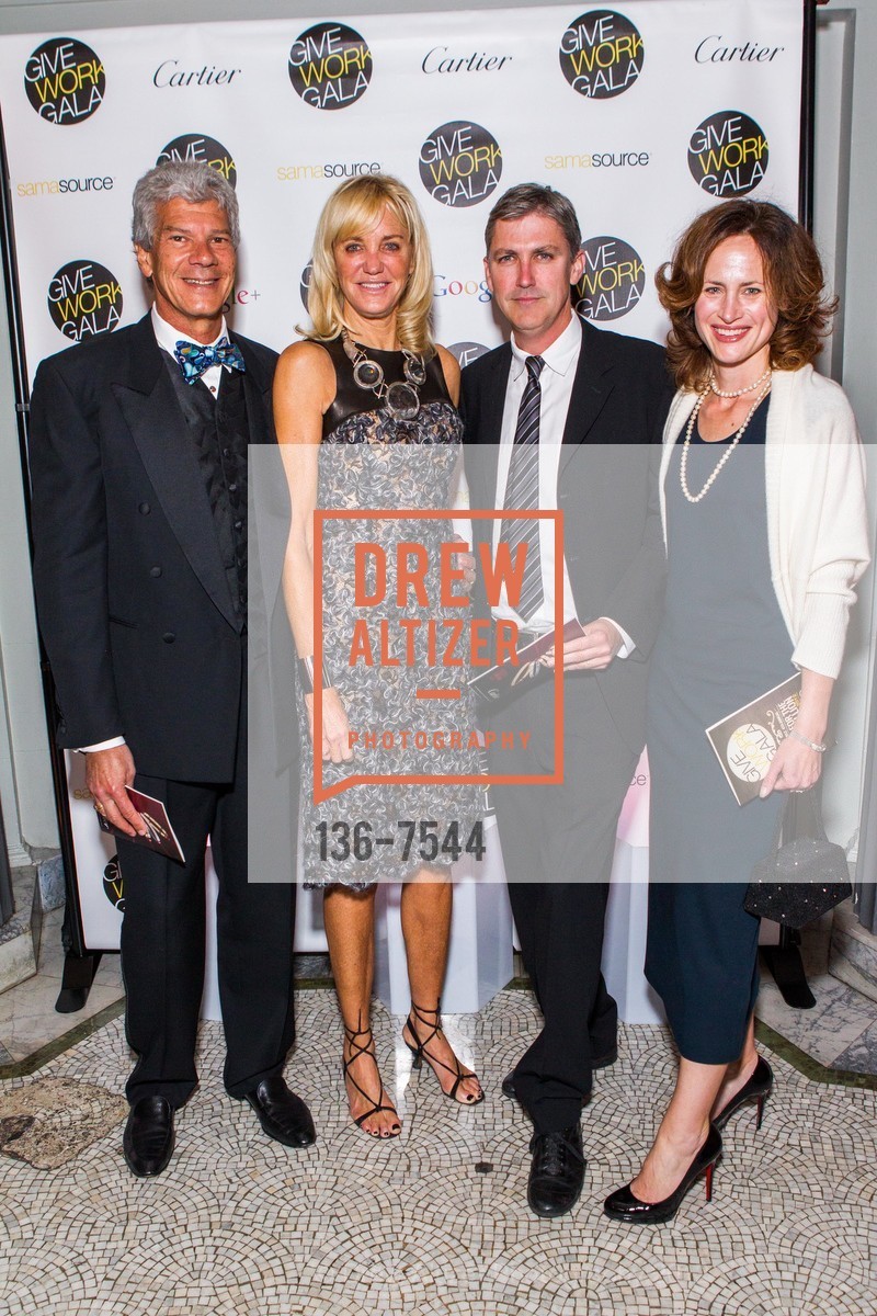 Bill Unger, Martha Baker, Steven Johnson, Alexa Robinson, SAMASOURCE Give Work Gala: Work for the Next Billion, US, November 2nd, 2012, Photo #136-7544 Bill Unger, Martha Baker, Steven Johnson, Alexa Robinson, Photo #136-7544