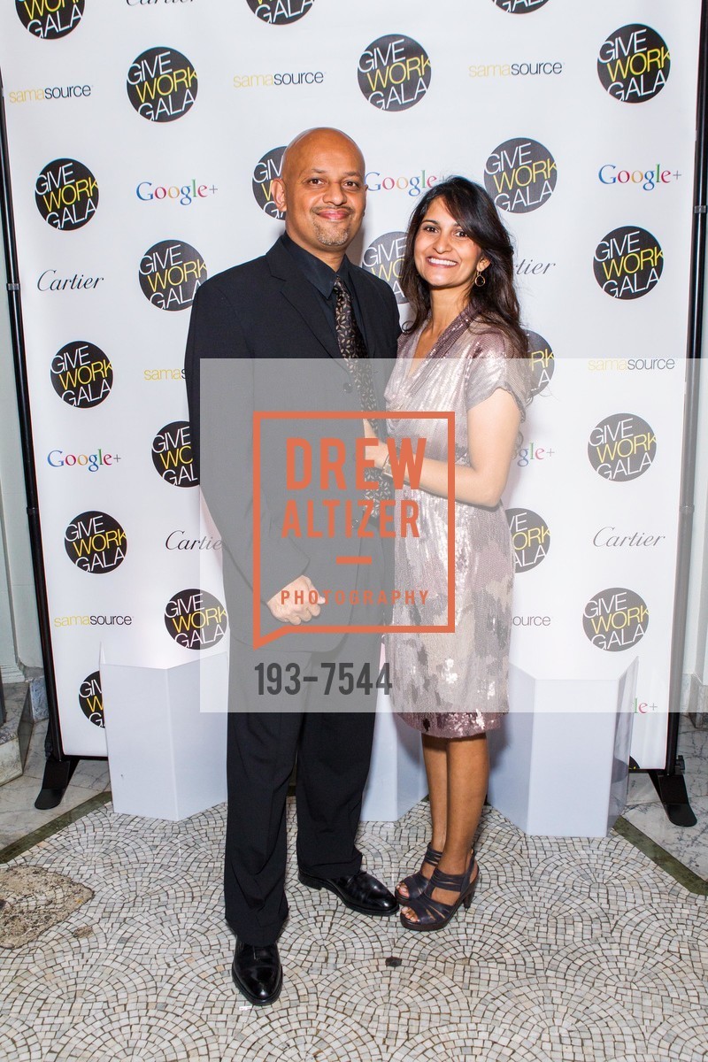 Sunil Patel, Maya Paterl, SAMASOURCE Give Work Gala: Work for the Next Billion, US, November 2nd, 2012, Photo #193-7544 Sunil Patel, Maya Paterl, Photo #193-7544