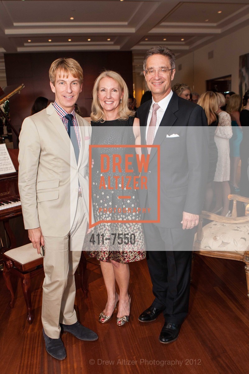 Jack Calhoun, Ann Girard, Daniel Girard, SAN FRANCISCO OPERA BALL 2012 Patron Pre-Party, Private Residence, August 21st, 2012, Photo #411-7550 Jack Calhoun, Ann Girard, Daniel Girard, Photo #411-7550