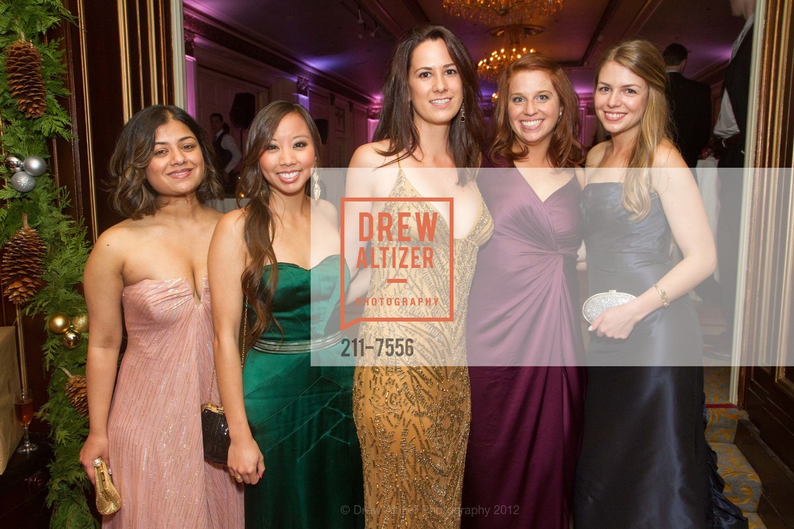 Priya Saiprasad, Gina Scheffel, Nikk Gossell, Allison Mann, SPINSTERS Annual Holiday Ball, US, December 1st, 2012, Photo #211-7556 Priya Saiprasad, Gina Scheffel, Nikk Gossell, Allison Mann, Photo #211-7556