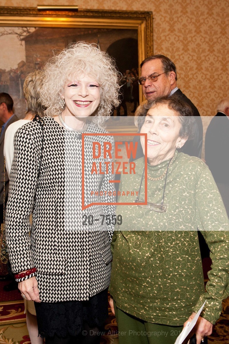 Faye Wilson, Vivienne Miller, SF OPERA Medallion Society Lunch, US, February 9th, 2012, Photo #20-7559 Faye Wilson, Vivienne Miller, Photo #20-7559