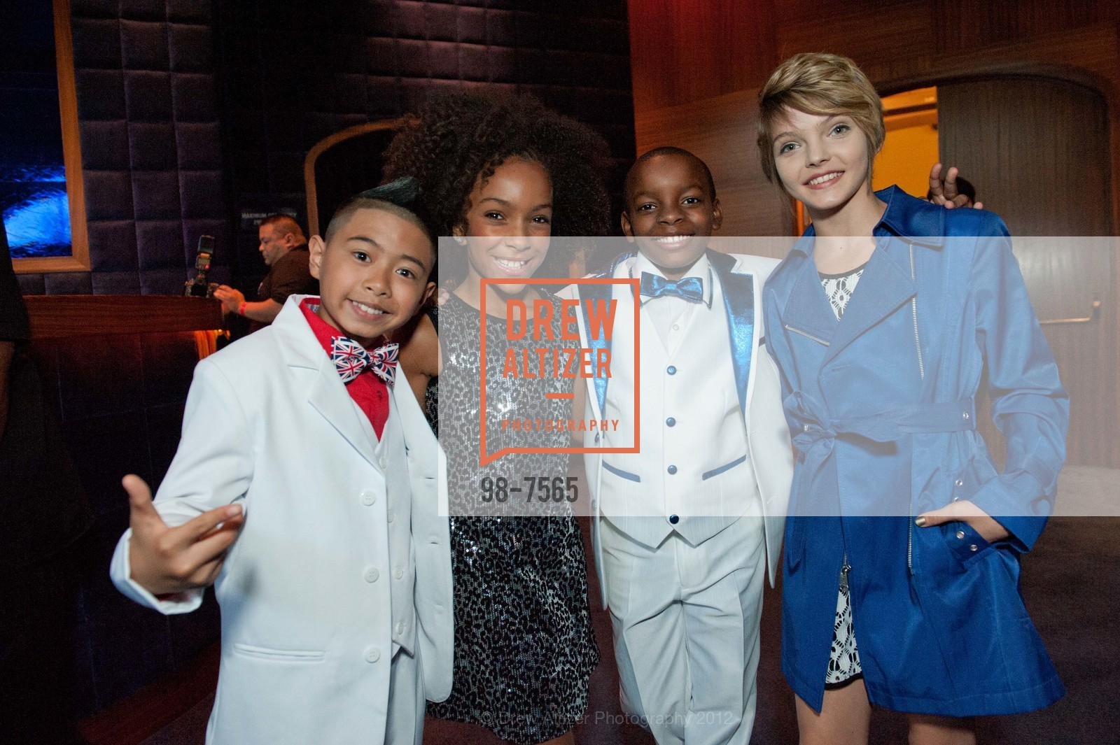 Bailey Munoz, Charlize Glass, William Simmons, Camcam Bicondova, Macy's Passport Presents Glamorama's 30th Anniversary 2012, Orpheum Theatre. 1192 Market Street, September 14th, 2012, Photo #98-7565 Bailey Munoz, Charlize Glass, William Simmons, Camcam Bicondova, Photo #98-7565