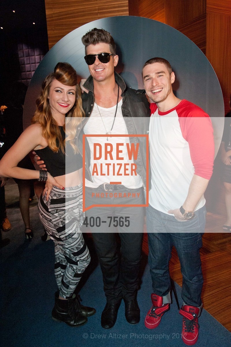 Amy Heidemann, Robin Thicke, Nick Noonan, Macy's Passport Presents Glamorama's 30th Anniversary 2012, Orpheum Theatre. 1192 Market Street, September 14th, 2012, Photo #400-7565 Amy Heidemann, Robin Thicke, Nick Noonan, Photo #400-7565