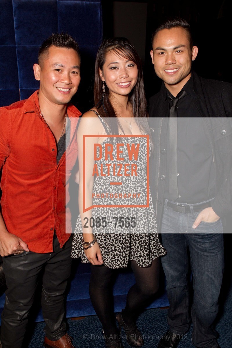 Ronnie Escalante, Joanna Nguyen, Andrew Dinh, Macy's Passport Presents Glamorama's 30th Anniversary 2012, Orpheum Theatre. 1192 Market Street, September 14th, 2012, Photo #2085-7565 Ronnie Escalante, Joanna Nguyen, Andrew Dinh, Photo #2085-7565