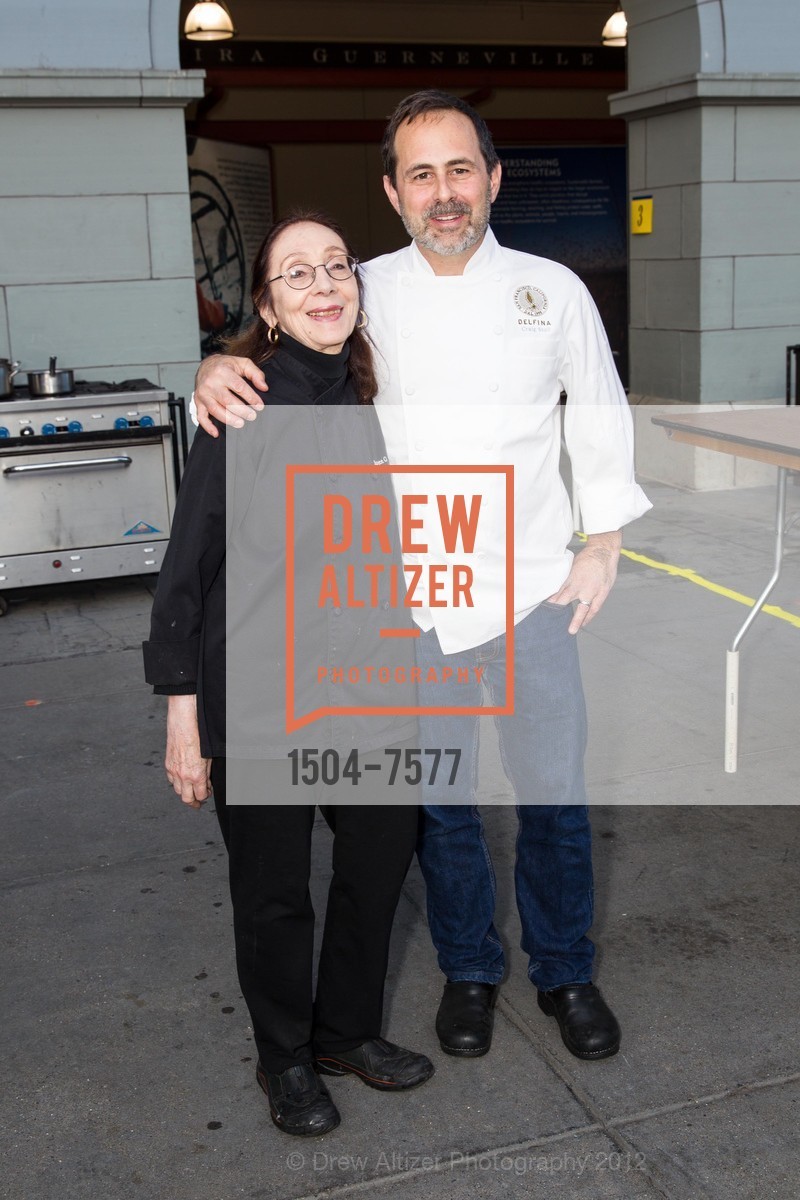 Joyce Goldstein, Craig Stoll, CUESA's Sunday Supper, US, October 15th, 2012, Photo #1504-7577 Joyce Goldstein, Craig Stoll, Photo #1504-7577