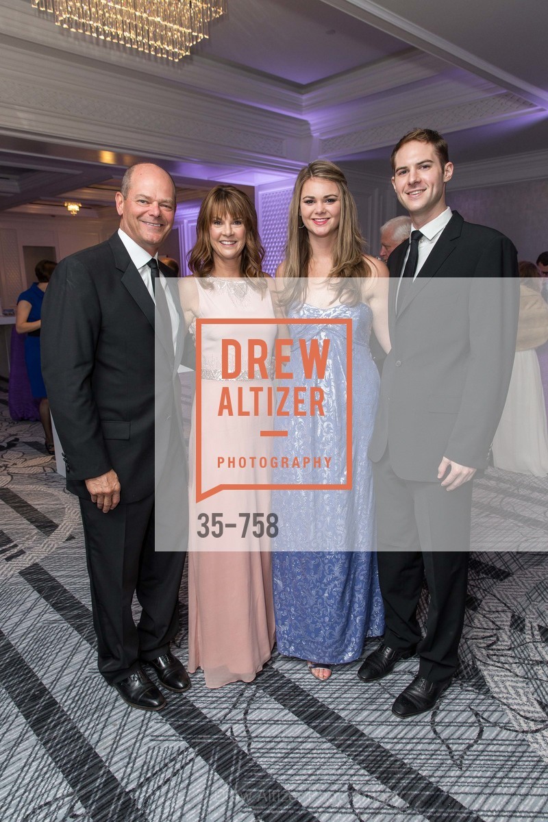Bret Sisney, Carol Sisney, Kelly Sisney, Brian Sisney, JUVENILE DIABETES RESEARCH FOUNDATION Hope Gala, US, Photo #35-758 Bret Sisney, Carol Sisney, Kelly Sisney, Brian Sisney, Photo #35-758