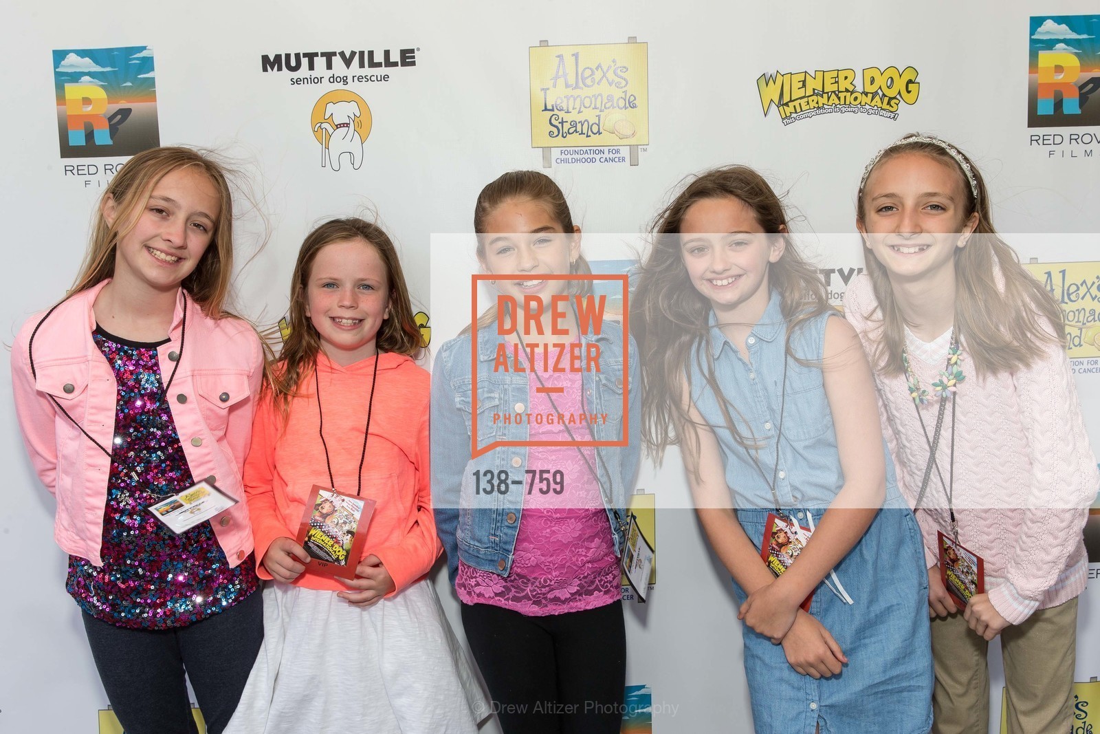 Bailey Stern, Ava MacNamara, Eliza Cook, Logan Stern, Clara Slacik, WEINER DOG, The Movie, Screening, The Vogue Theater. 3290 Sacramento St, June 1st, 2015, Photo #138-759 Bailey Stern, Ava MacNamara, Eliza Cook, Logan Stern, Clara Slacik, Photo #138-759