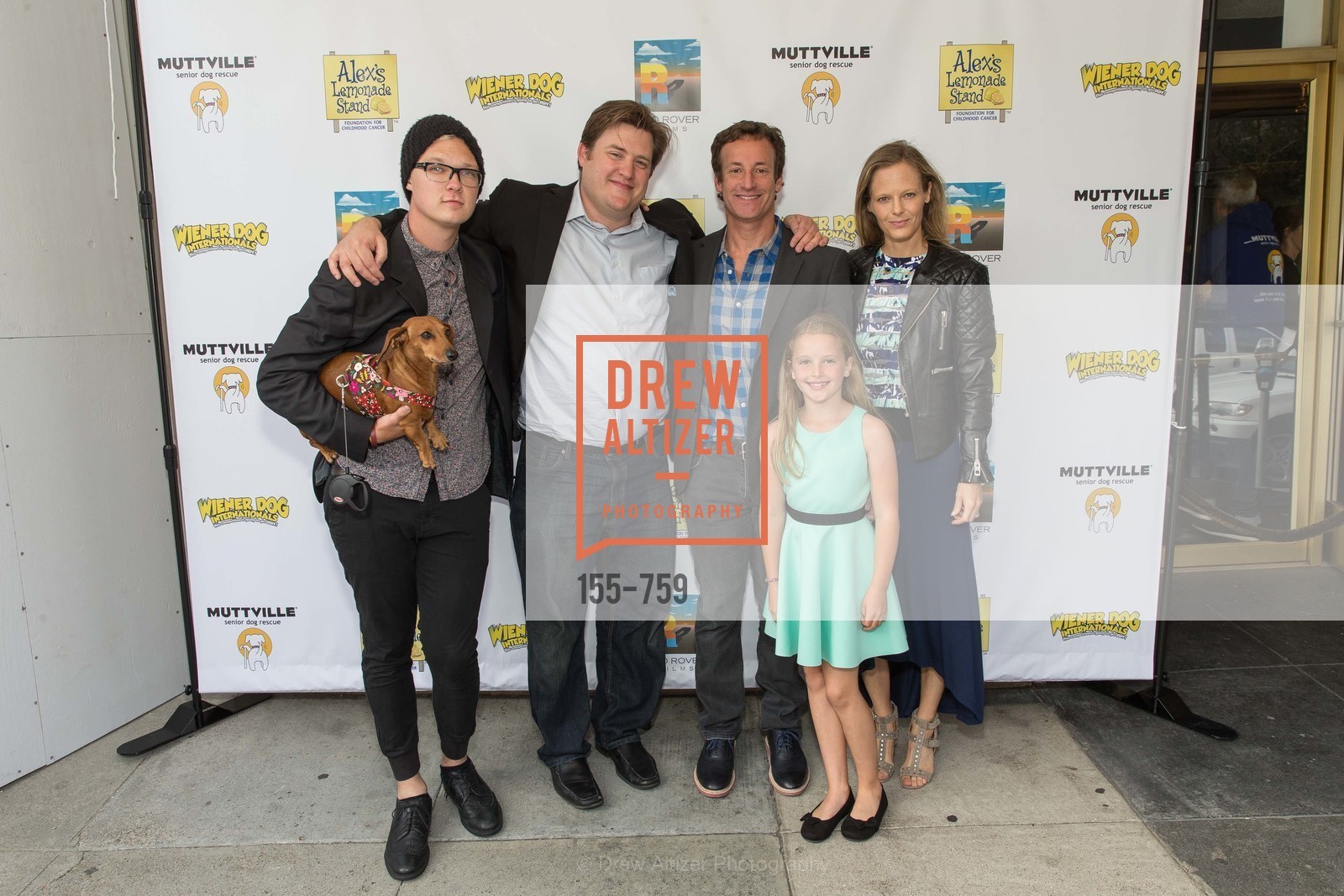 Austin Anderson, Kevan Peterson, Todd Traina, Daisy Traina, Katie Traina, WEINER DOG, The Movie, Screening, The Vogue Theater. 3290 Sacramento St, June 1st, 2015