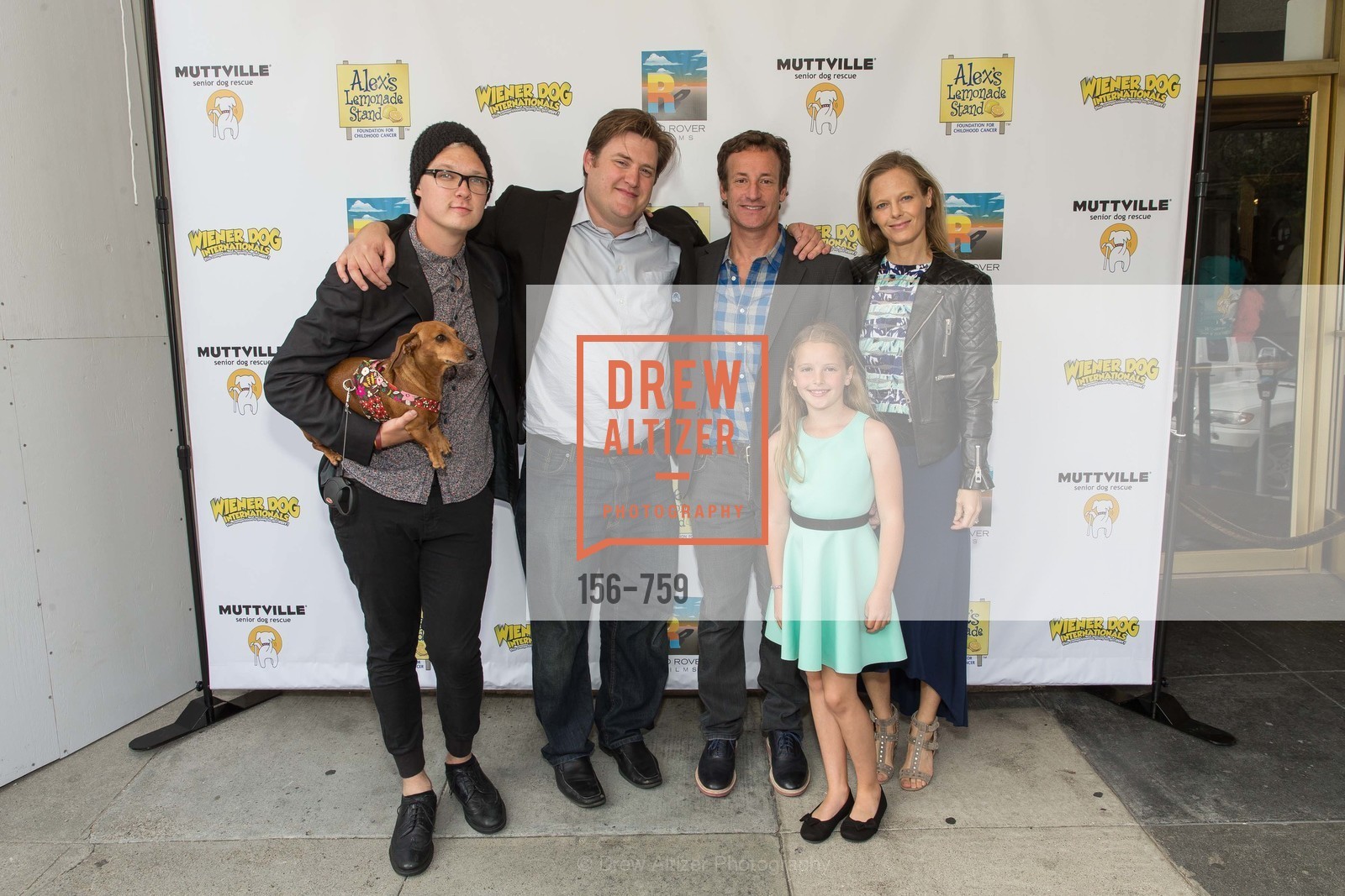 Austin Anderson, Kevan Peterson, Todd Traina, Daisy Traina, Katie Traina, WEINER DOG, The Movie, Screening, The Vogue Theater. 3290 Sacramento St, June 1st, 2015,Drew Altizer, Drew Altizer Photography, full-service agency, private events, San Francisco photographer, photographer california