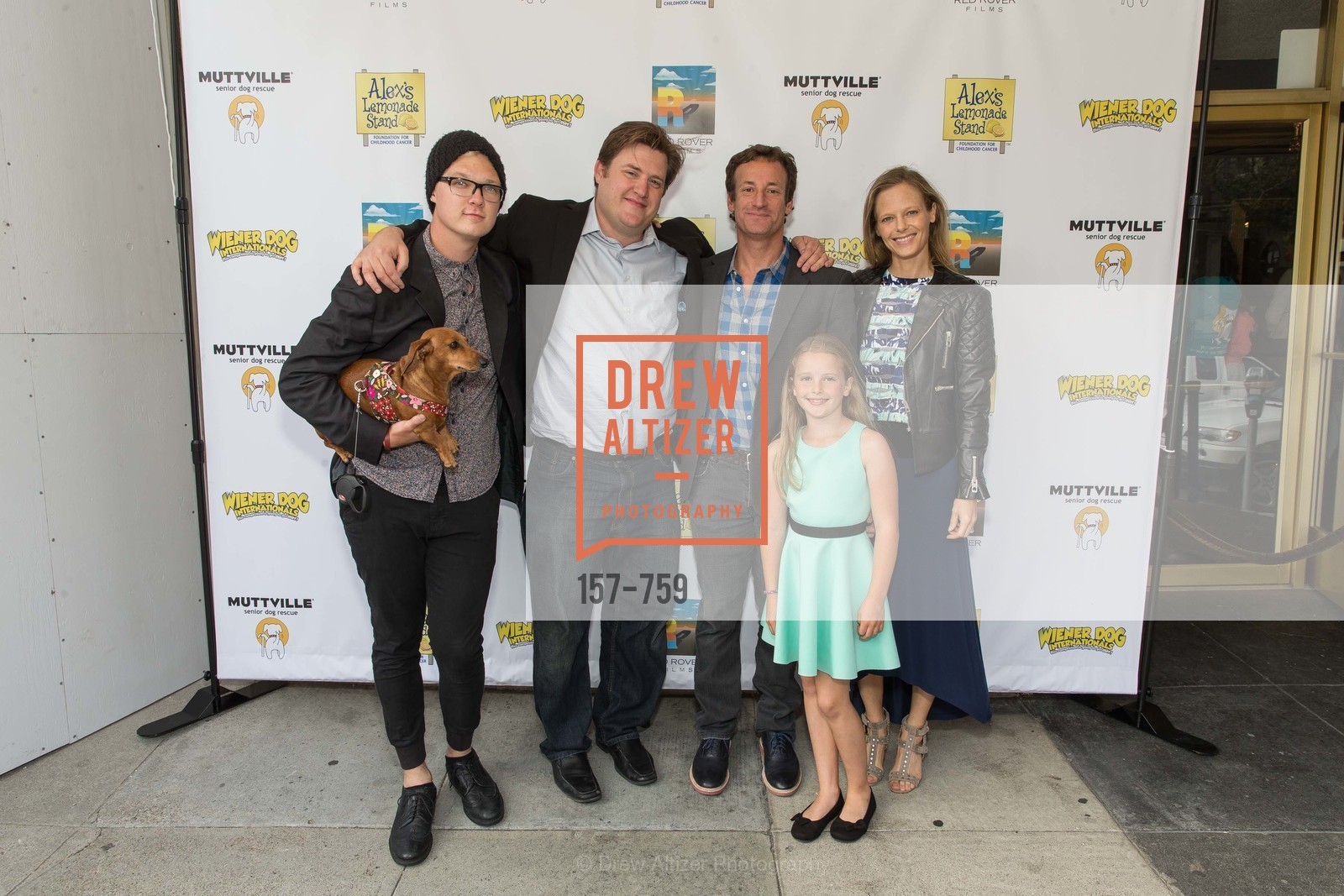 Austin Anderson, Kevan Peterson, Todd Traina, Daisy Traina, Katie Traina, WEINER DOG, The Movie, Screening, The Vogue Theater. 3290 Sacramento St, June 1st, 2015,Drew Altizer, Drew Altizer Photography, full-service agency, private events, San Francisco photographer, photographer california