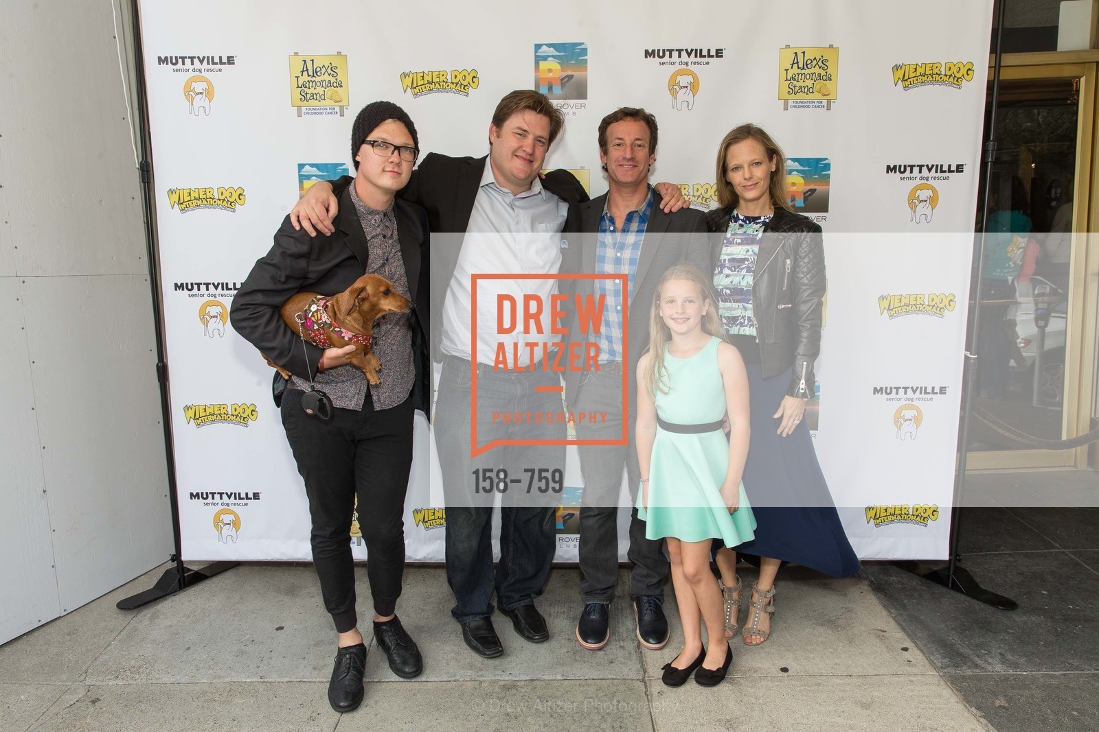 Austin Anderson, Kevan Peterson, Todd Traina, Daisy Traina, Katie Traina, WEINER DOG, The Movie, Screening, The Vogue Theater. 3290 Sacramento St, June 1st, 2015,Drew Altizer, Drew Altizer Photography, full-service agency, private events, San Francisco photographer, photographer california