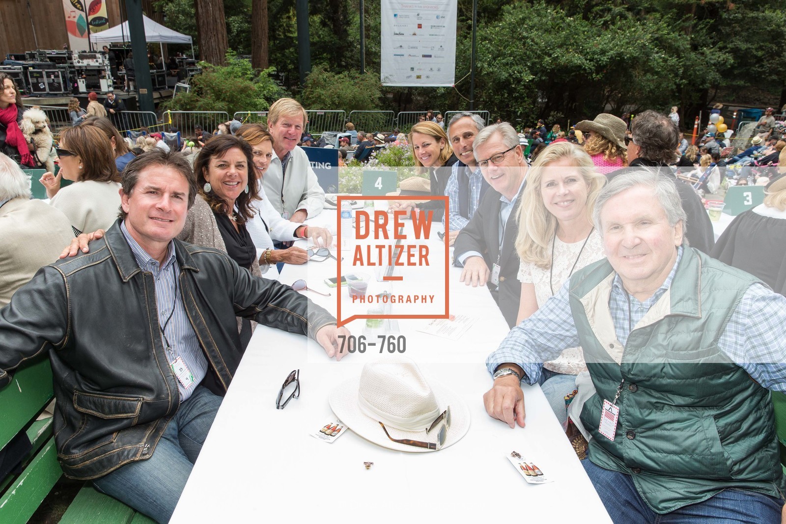 Larry Solomon, Connie Ring, Lisa Troedson, Jack Troedson, Bill Ring, Shawn Byers, Brook Byers, The Big Picnic! A Benefit & Concert for STERN GROVE FESTIVAL, US, June 14th, 2015,Drew Altizer, Drew Altizer Photography, full-service agency, private events, San Francisco photographer, photographer california