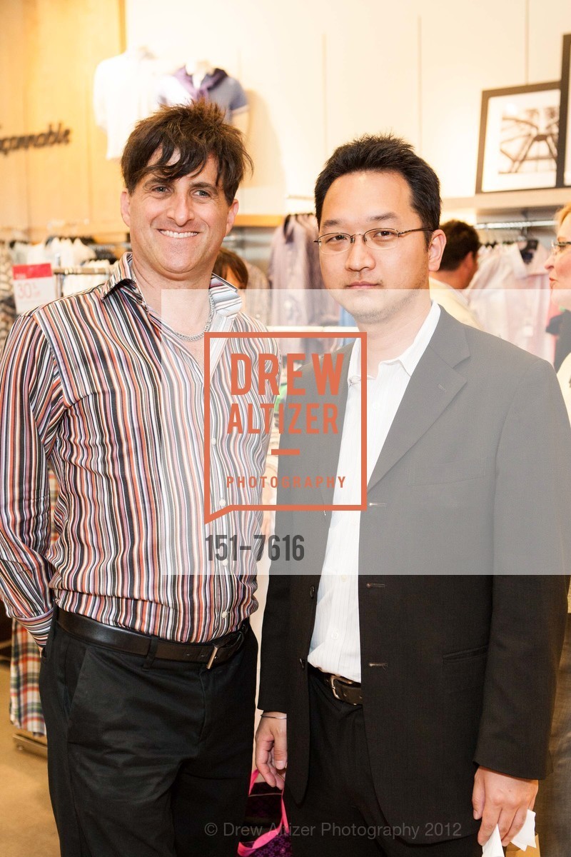 Marc Levinson, Charles Sugimoto, BLOOMINGDALES Hosts Evening with Polo Ralph Lauren and Pro-Golfer Jonathan Byrd, Bloomingdales. 845 Market St, San Francisco, CA 94103, June 12th, 2012, Photo #151-7616 Marc Levinson, Charles Sugimoto, Photo #151-7616