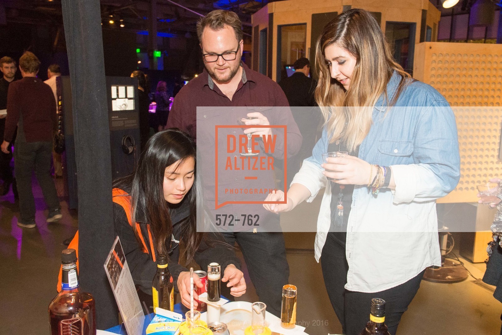 Sally Tang, Todd Engel, Laura Mikkhah, The 2016 Exploratorium Science of Cocktails, Exploratorium. Pier 15, January 22nd, 2016,Drew Altizer, Drew Altizer Photography, full-service agency, private events, San Francisco photographer, photographer california