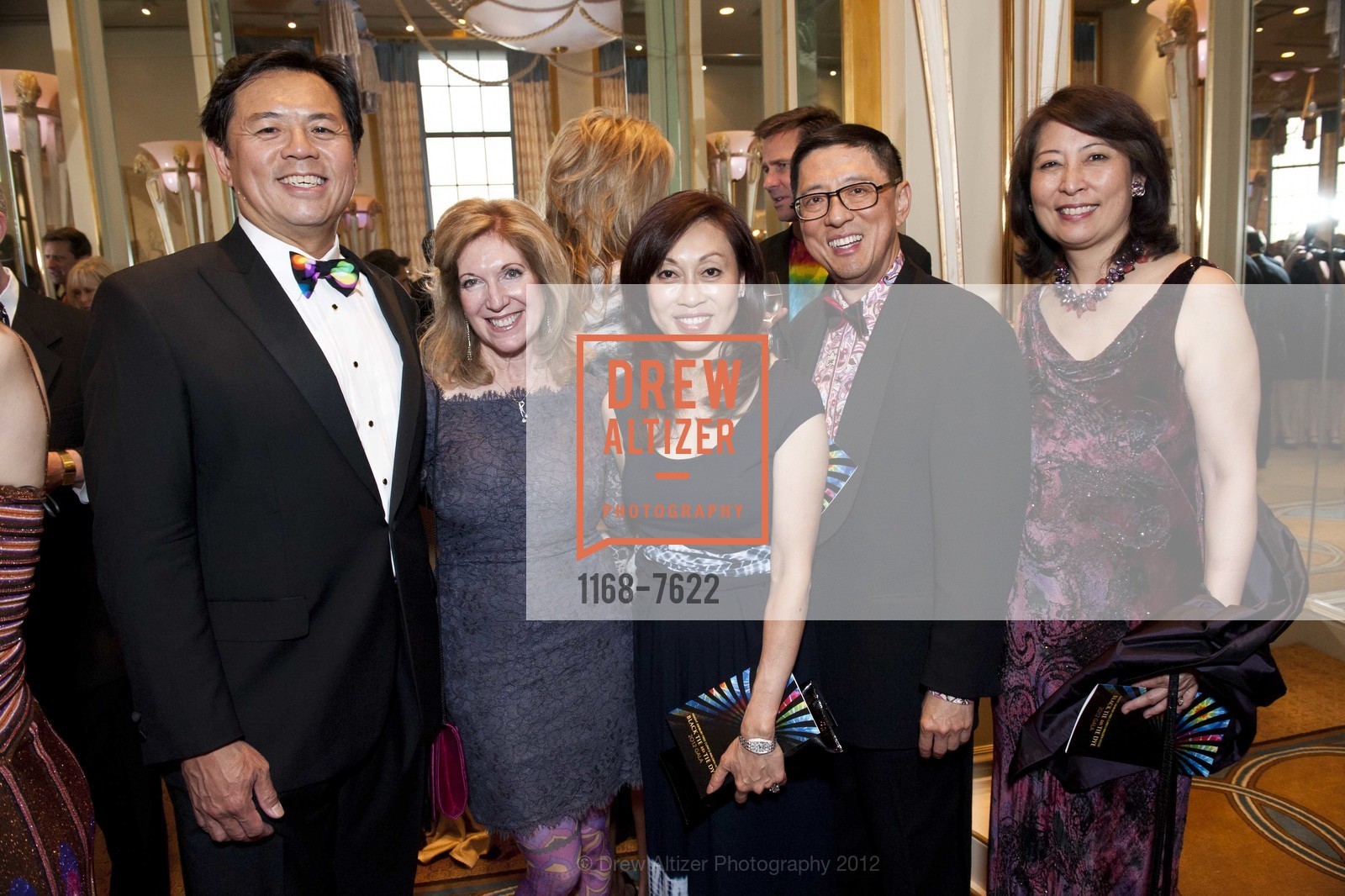 Darryl Woo, Celeste Woo, David Chen, HAIGHT ASHBURY FREE CLINIC-WALDEN HOUSE Anniversary: Black Tie and Tie Dye Gala, US, June 2nd, 2012, Photo #1168-7622 Darryl Woo, Celeste Woo, David Chen, Photo #1168-7622