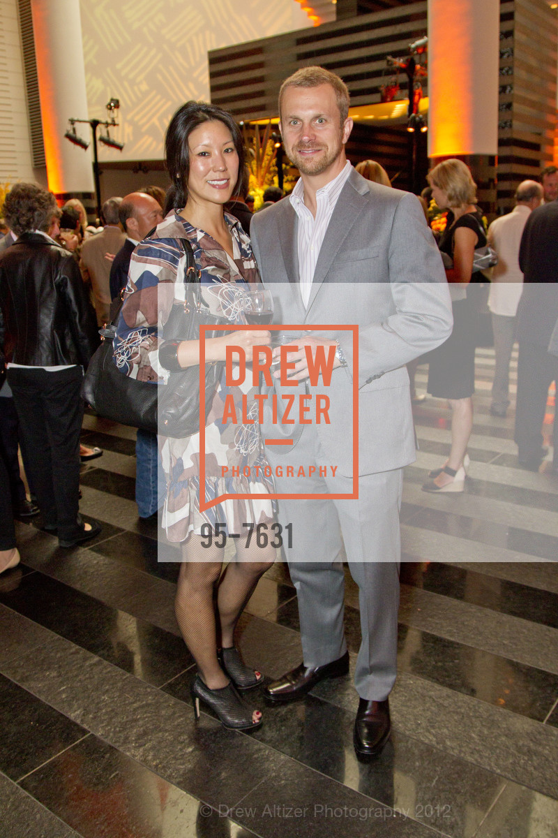 Joan Shen, Jeff Cardneau, Cindy Sherman Opening Reception at SFMOMA, SFMOMA. 151 Third Street, July 11th, 2012, Photo #95-7631 Joan Shen, Jeff Cardneau, Photo #95-7631
