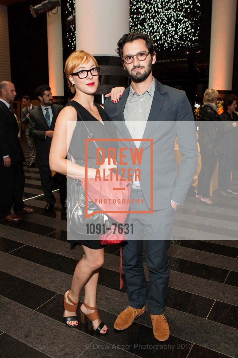 Candice Rugg, Joseph Becker, Cindy Sherman Opening Reception at SFMOMA, SFMOMA. 151 Third Street, July 11th, 2012, Photo #1091-7631 Candice Rugg, Joseph Becker, Photo #1091-7631