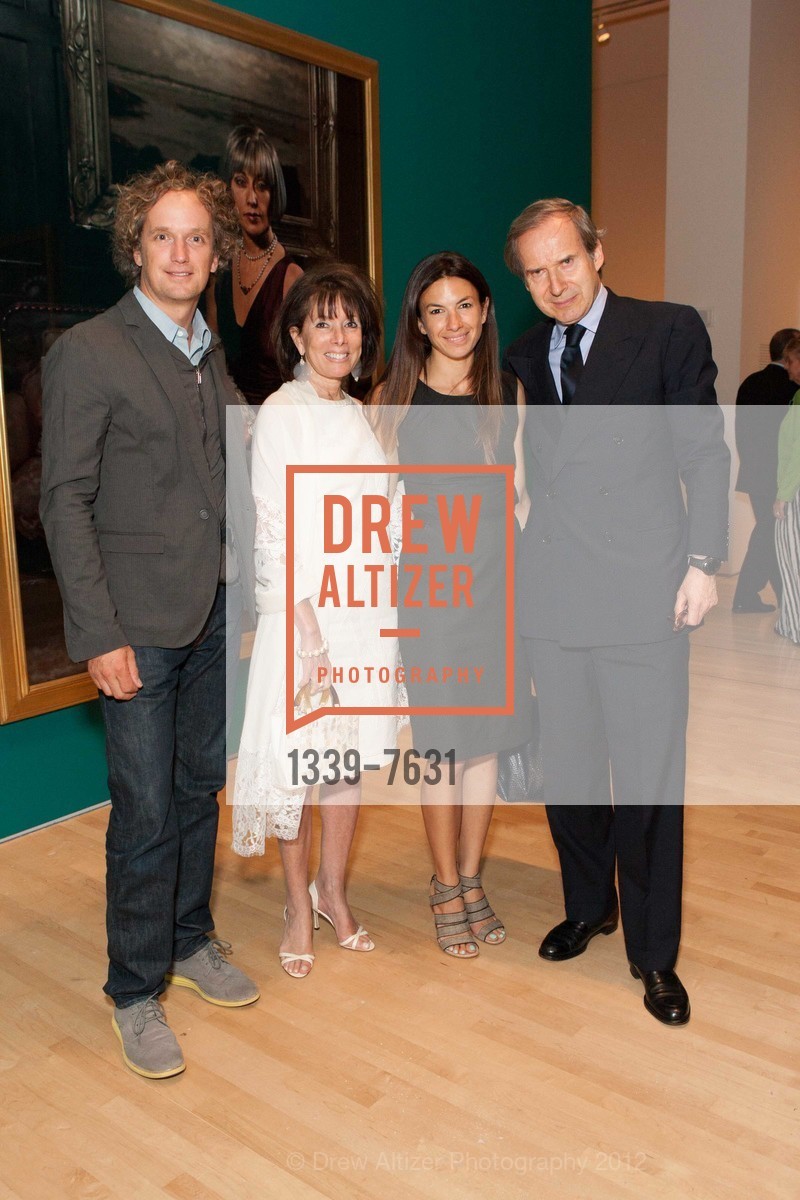 Yves Behar, Patty Hambrecht, Sabrina Buell, Simon DePury, Cindy Sherman Opening Reception at SFMOMA, SFMOMA. 151 Third Street, July 11th, 2012, Photo #1339-7631 Yves Behar, Patty Hambrecht, Sabrina Buell, Simon DePury, Photo #1339-7631