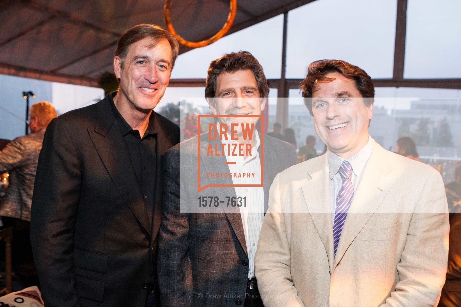 Daniel Whisenhunt, Jason Danielson, Greg Malin, Cindy Sherman Opening Reception at SFMOMA, SFMOMA. 151 Third Street, July 11th, 2012, Photo #1578-7631 Daniel Whisenhunt, Jason Danielson, Greg Malin, Photo #1578-7631