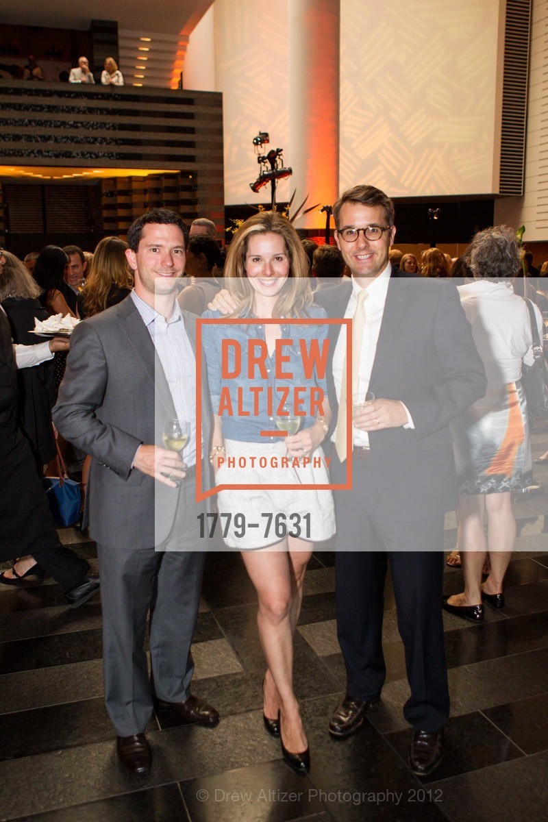 Jamie Ford, Lauren Ford, Philip Yeager, Cindy Sherman Opening Reception at SFMOMA, SFMOMA. 151 Third Street, July 11th, 2012, Photo #1779-7631 Jamie Ford, Lauren Ford, Philip Yeager, Photo #1779-7631