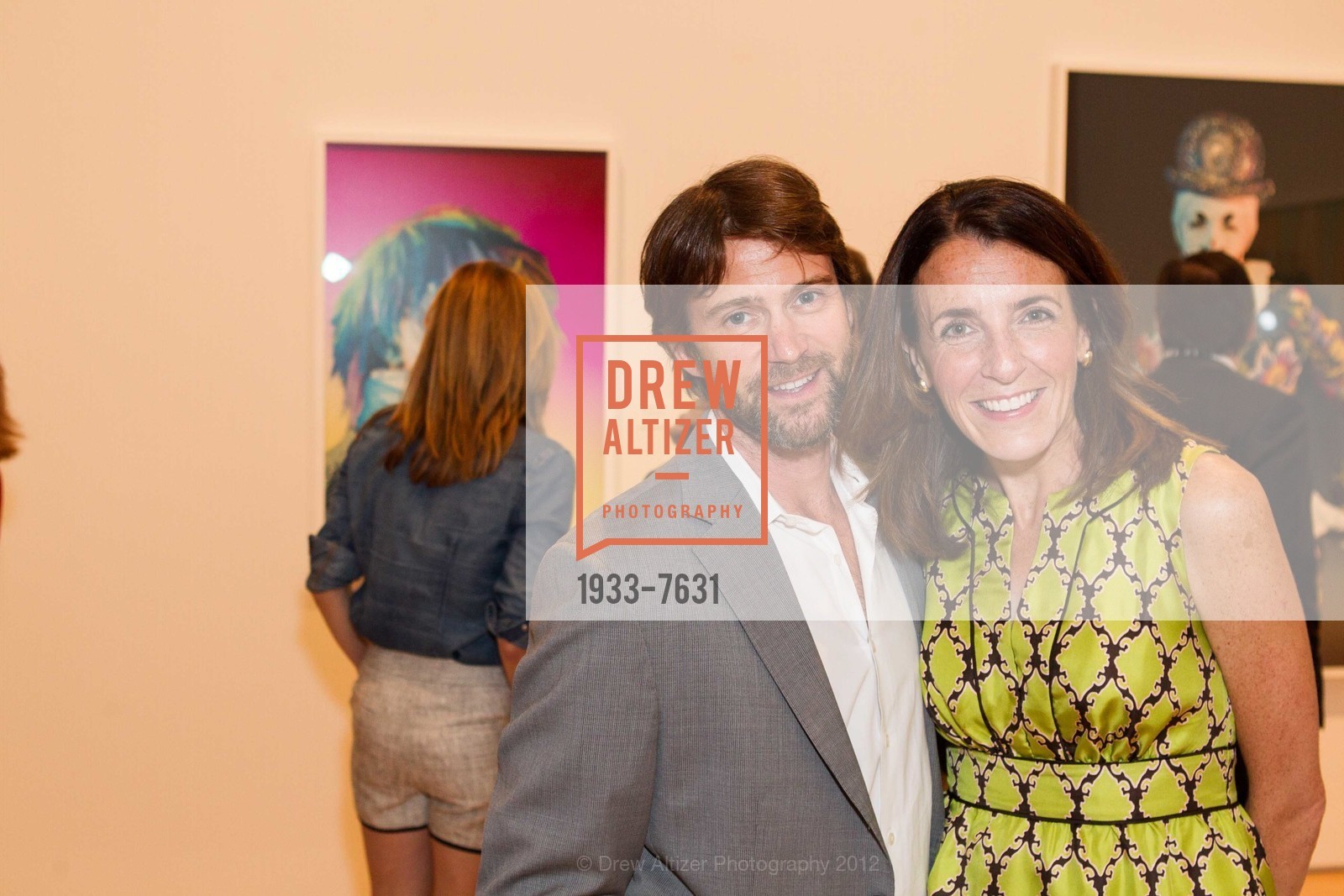 Jeptha Evans, Karen Osborne, Cindy Sherman Opening Reception at SFMOMA, SFMOMA. 151 Third Street, July 11th, 2012, Photo #1933-7631 Jeptha Evans, Karen Osborne, Photo #1933-7631