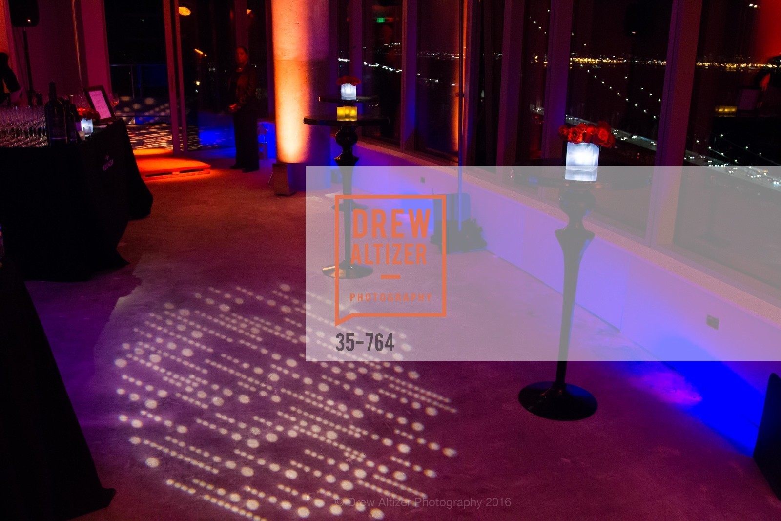 Atmosphere, LUMINA and The Bay Lights Reillumination Celebration, LUMINA. Penthouses 36A and 36B, January 26th, 2016, Photo #35-764 Atmosphere, Photo #35-764