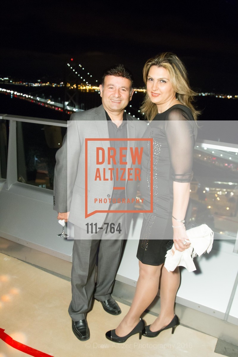 Saeed Shahmirzai, Fatima Shahmirzai, LUMINA and The Bay Lights Reillumination Celebration, LUMINA. Penthouses 36A and 36B, January 26th, 2016,Drew Altizer, Drew Altizer Photography, full-service agency, private events, San Francisco photographer, photographer california