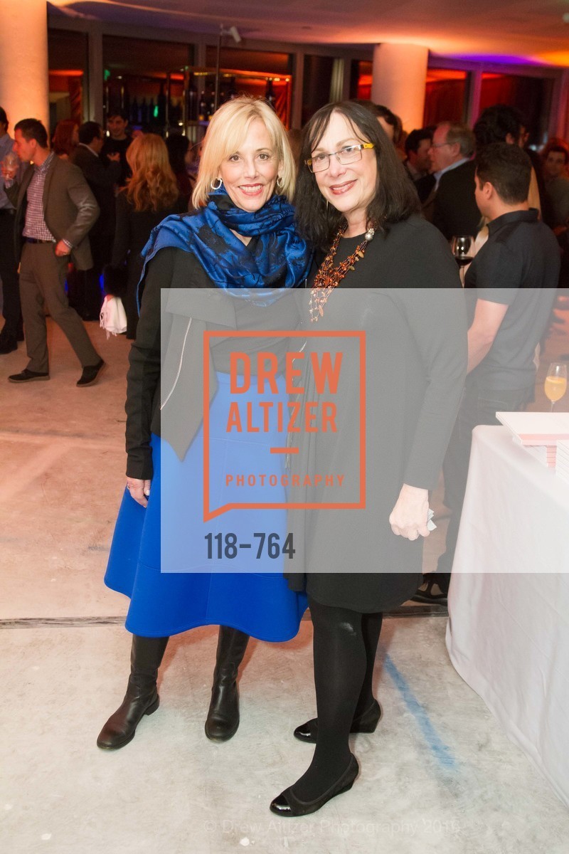 Julie Harkins, Dianne Snedaker, LUMINA and The Bay Lights Reillumination Celebration, LUMINA. Penthouses 36A and 36B, January 26th, 2016, Photo #118-764 Julie Harkins, Dianne Snedaker, Photo #118-764