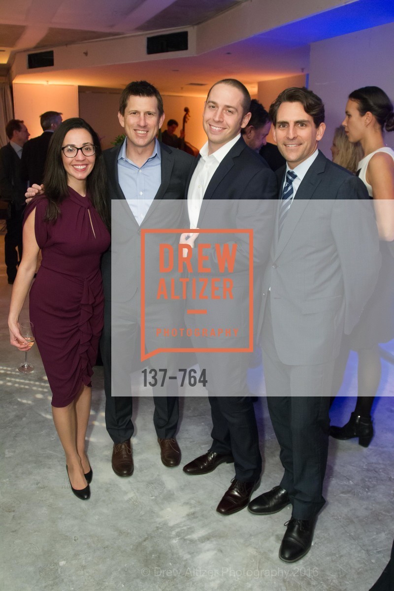 Natalie Martirosian, Matt Biss, JW Victor, Andrew Hannon, LUMINA and The Bay Lights Reillumination Celebration, LUMINA. Penthouses 36A and 36B, January 26th, 2016, Photo #137-764 Natalie Martirosian, Matt Biss, JW Victor, Andrew Hannon, Photo #137-764