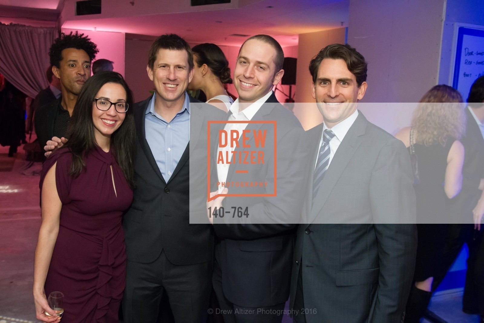 Natalie Martirosian, Matt Biss, JW Victor, Andrew Hannon, LUMINA and The Bay Lights Reillumination Celebration, LUMINA. Penthouses 36A and 36B, January 26th, 2016, Photo #140-764 Natalie Martirosian, Matt Biss, JW Victor, Andrew Hannon, Photo #140-764