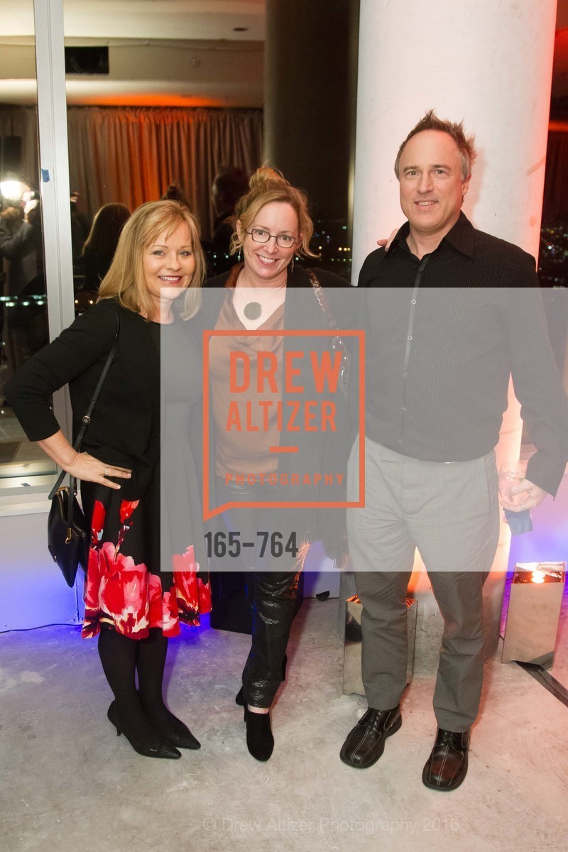 Marianne Pickett, Lisa Hazenbalg, Jeff B. Singer, LUMINA and The Bay Lights Reillumination Celebration, LUMINA. Penthouses 36A and 36B, January 26th, 2016,Drew Altizer, Drew Altizer Photography, full-service agency, private events, San Francisco photographer, photographer california