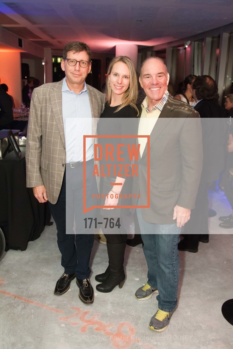 Matt Davis, Karla Davis, David Patruck, LUMINA and The Bay Lights Reillumination Celebration, LUMINA. Penthouses 36A and 36B, January 26th, 2016, Photo #171-764 Matt Davis, Karla Davis, David Patruck, Photo #171-764